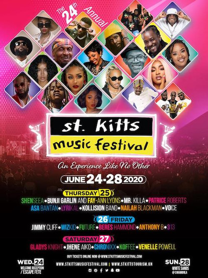 POSTPONED: St. Kitts Music Festival 2020