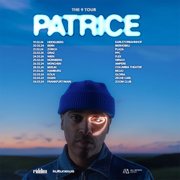 Patrice - The 9 Tour | January - March 2024