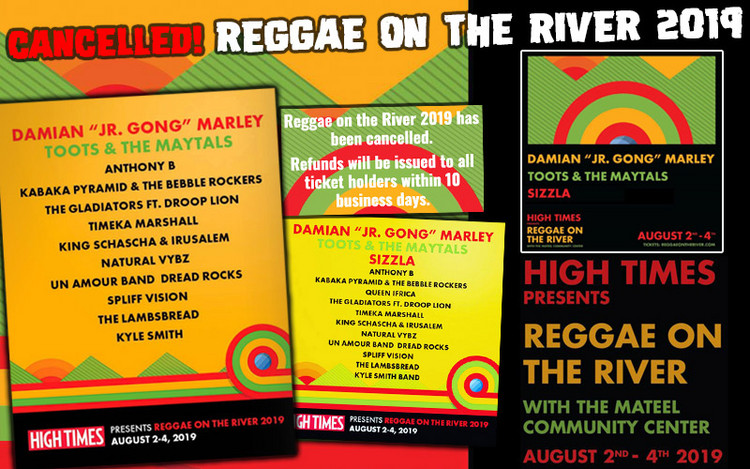 Reggae On The River 2019 Cancelled!