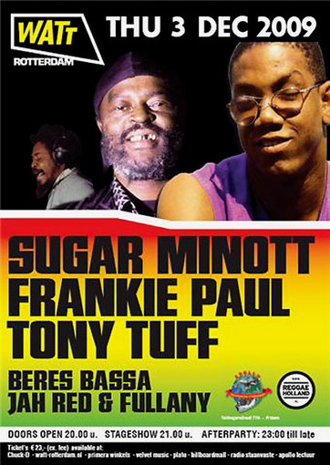 Sugar Minott 12/3/2009