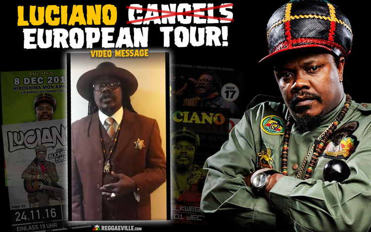 Luciano Withdraws Tour Cancellation