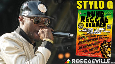 Stylo G - Press Up @ Ruhr Reggae Summer - Dortmund 2014
