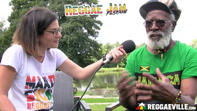 Burning Spear - Interview @ Reggae Jam 2023