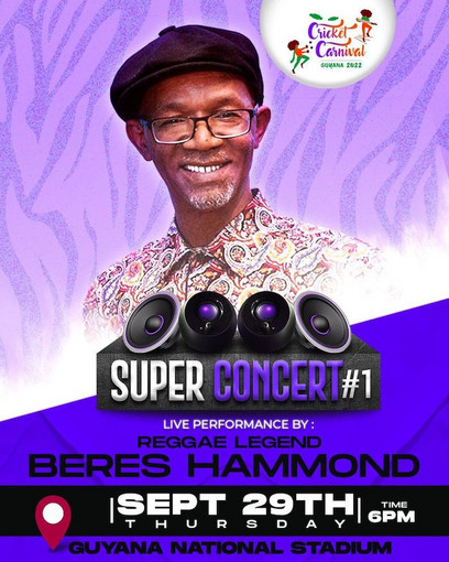Beres Hammond 9-29-2022