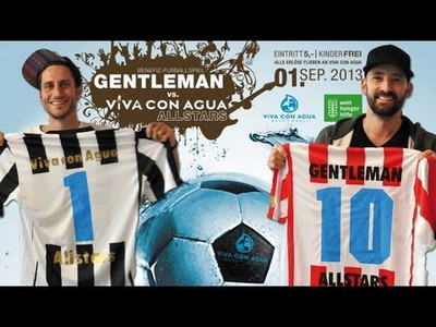 Press Conference #1: Gentleman Allstars vs. Viva Con Agua Allstars in Cologne, Germany