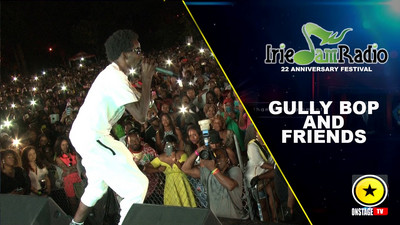 Gully Bop & Friends @ Irie Jam Radio Anniversary 2015 (Onstage TV)