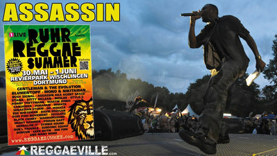 Assassin - Badmind People @ Ruhr Reggae Summer - Dortmund 2014