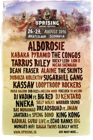 Uprising Reggae Festival 2016