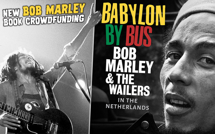 New Book: Bob Marley & The Wailers in The Netherlands @ Kickstarter