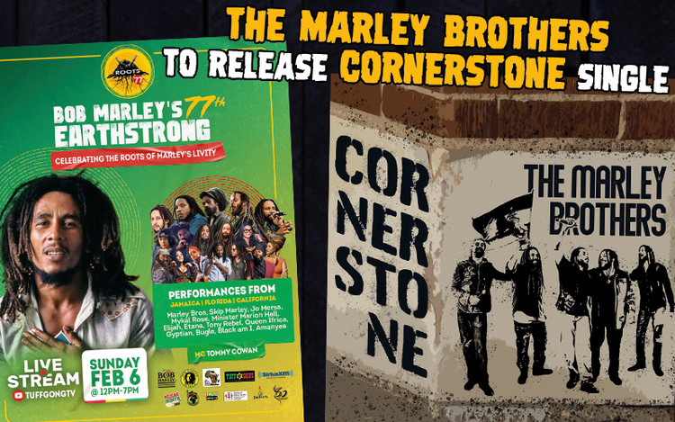 Marley Brothers Release 'Cornerstone' Single for Bob Marley's 77th Birthday