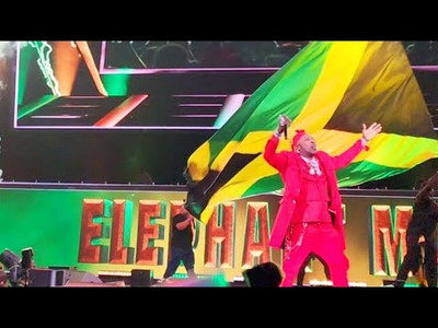 Elephant Man in Brooklyn, NY @ Reggae Fest Massive