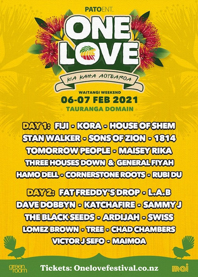 One Love Festival - New Zealand 2021