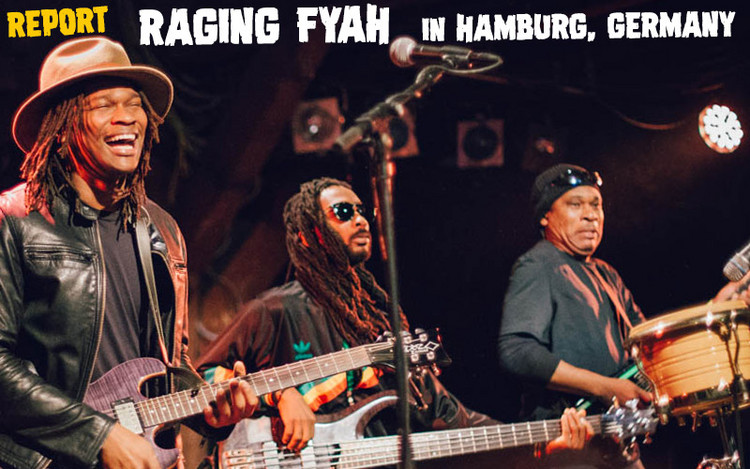 Review & Photos: Raging Fyah in Hamburg, Germany @ Fabrik 2017