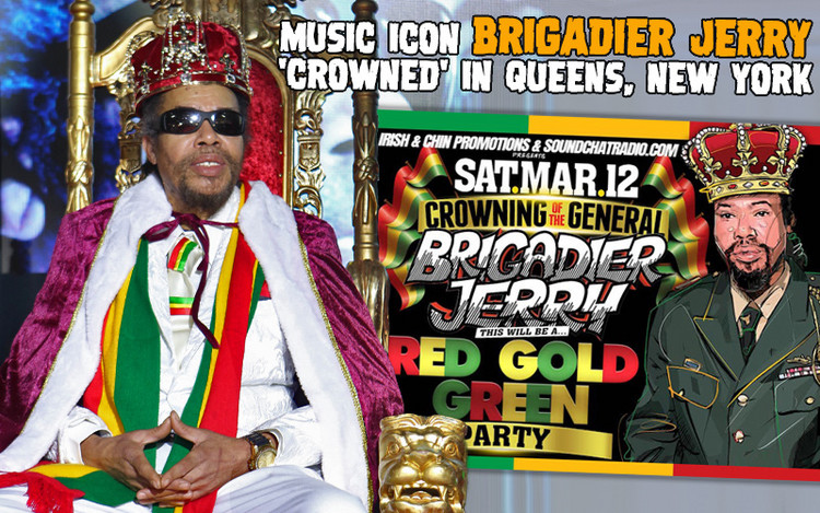 Music Icon Brigadier Jerry 'Crowned' in Queens