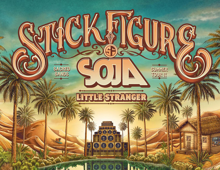 Stick Figure - Sacred Sands US Tour | July & August 2024