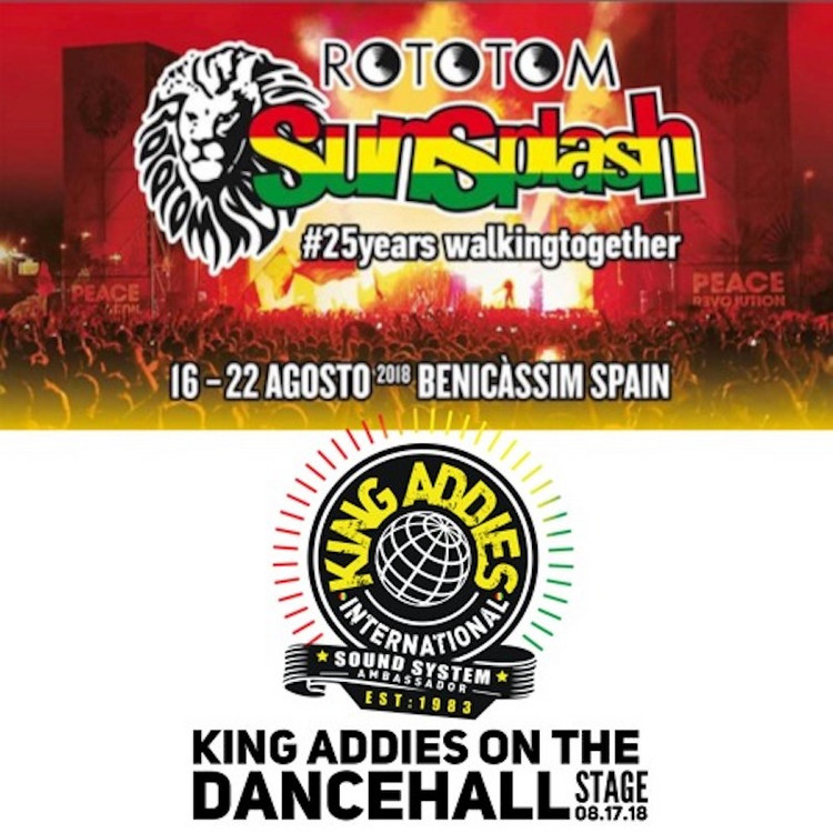King Addies @ Rototom Sunsplash 2018