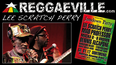 Lee Scratch Perry in Dortmund, Germany @ Jamdown Party