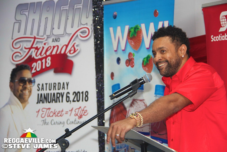 Shaggy & Friends 2018 Launch in Kingston, JA @ Bustamante Children Hospital