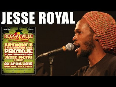 Jesse Royal & The Kingsuns Band - Hotter The Battle in Munich @ Reggaeville Easter Special 2015