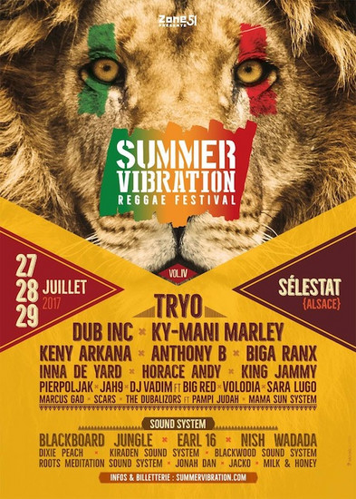 Summer Vibration Reggae Festival 2017