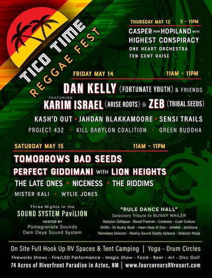 Tico Time Reggae Festival 2021