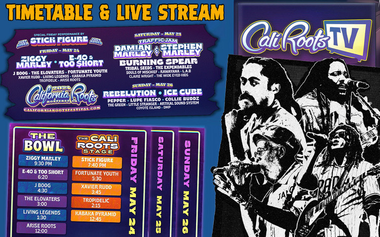 California Roots 2024 - Timetable & Free Live Stream