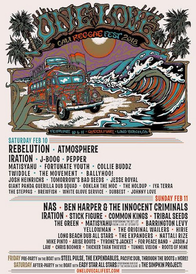 One Love Cali Reggae Fest 2018