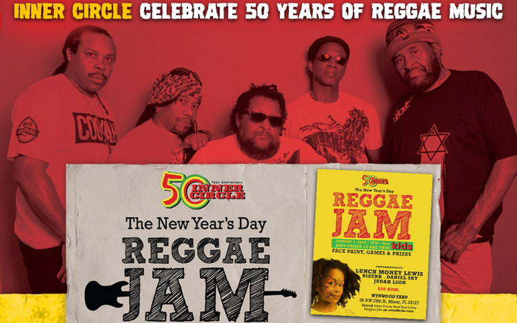 Inner Circle Present The 1st Annual New Year's Day Reggae Jam 2019