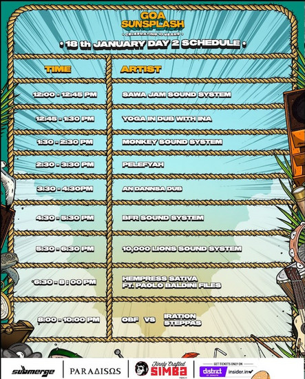 Goa Sunsplash 2026