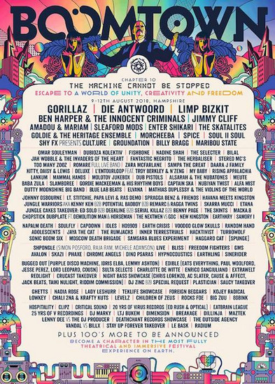 Boomtown Fair 2018