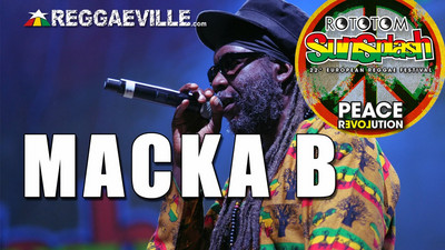 Macka B - Legalize It @ Rototom Sunsplash 2015