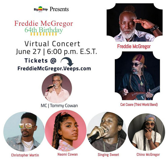Freddie McGregor - 64th Birthday Celebration 2020