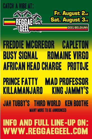 Reggae Geel 2013