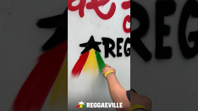 Graffiti by Urban Artists outta Berlin @ Reggae Jam 2023