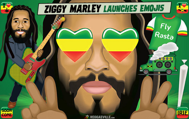 Ziggy Marley Launches Emojis Line