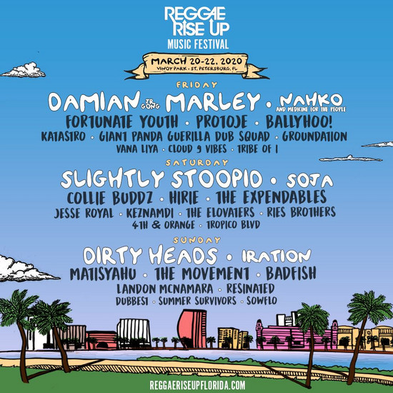 Postponed: Reggae Rise Up - Florida 2020