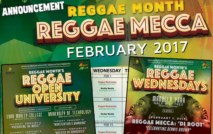 Reggae Month in Jamaica - February 2017