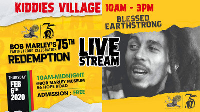 LIVE STREAM - Bob Marley 75th Birthday Celebration in Kingston, Jamaica