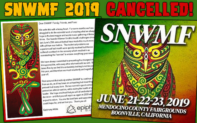 Sierra Nevada World Music Festival 2019 Cancelled!