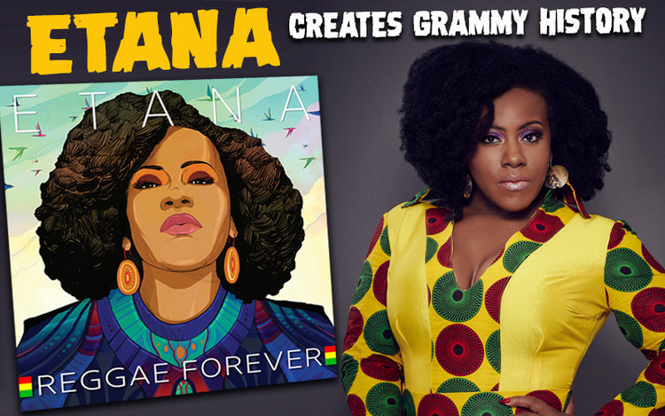 Etana Creates Grammy History with Reggae Forever
