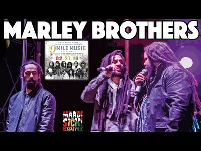 Marley Brothers - Is This Love & Buffalo Soldier @ 9 Mile Music Festival 2016 in Miami, FL, USA