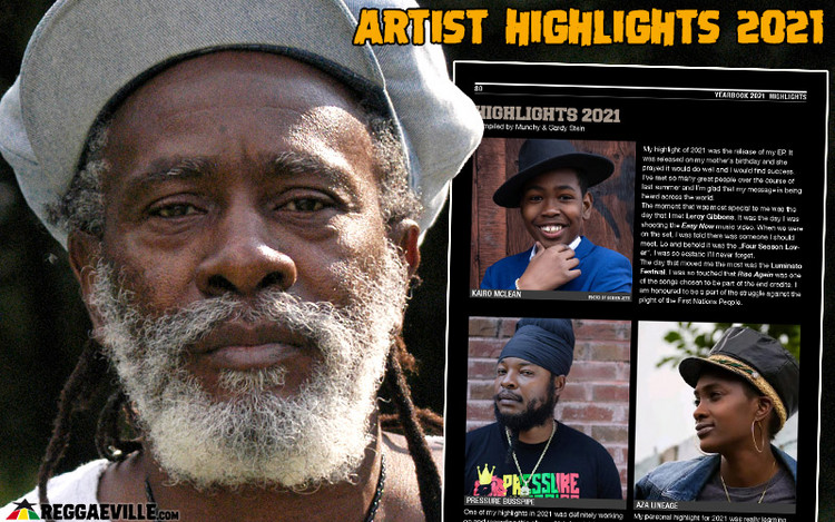 Artist Highlights @ Yearbook 2021 by Burning Spear, Million Stylez & Yaksta