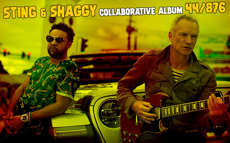 Sting & Shaggy Announce Collaborative Album 44/876