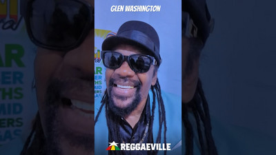 Glen Washington backstage @ Reggae Jam 2023