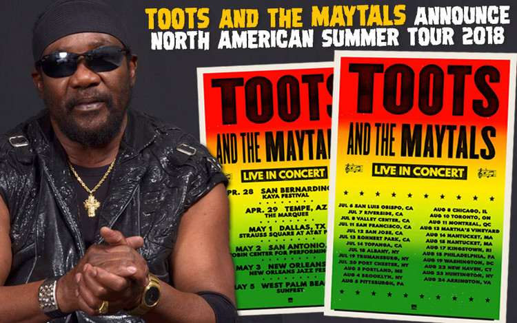 Toots and the Maytals Announce North American Summer Tour 2018