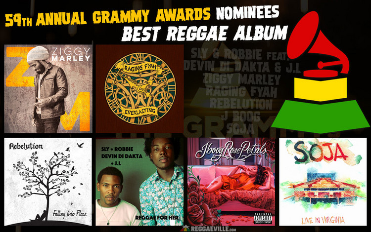 Grammy Nominees - Best Reggae Album 2016