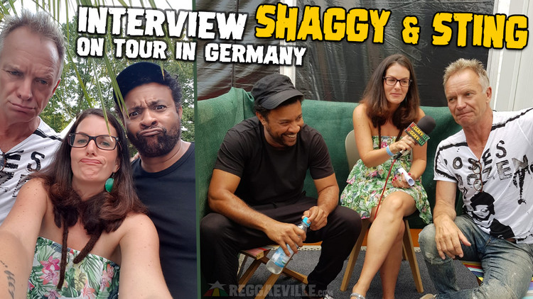 Sting & Shaggy - Interview @ Rosenheim Sommerfestival 2018