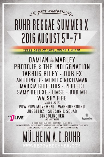 Ruhr Reggae Summer 2016