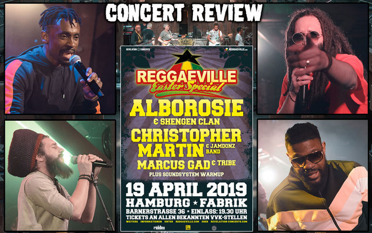 Concert Review: Reggaeville Easter Special in Hamburg, Germany 2019
