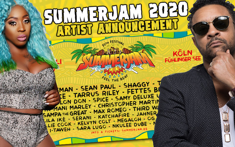 Spice, Shaggy, Sean Paul, Ky-Mani Marley @ SummerJam 2020